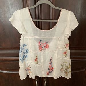 Floreat Peasant Top